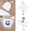 Halloween Ghost Cloak Cape For Kids Cosplay Costumes Party Role Play