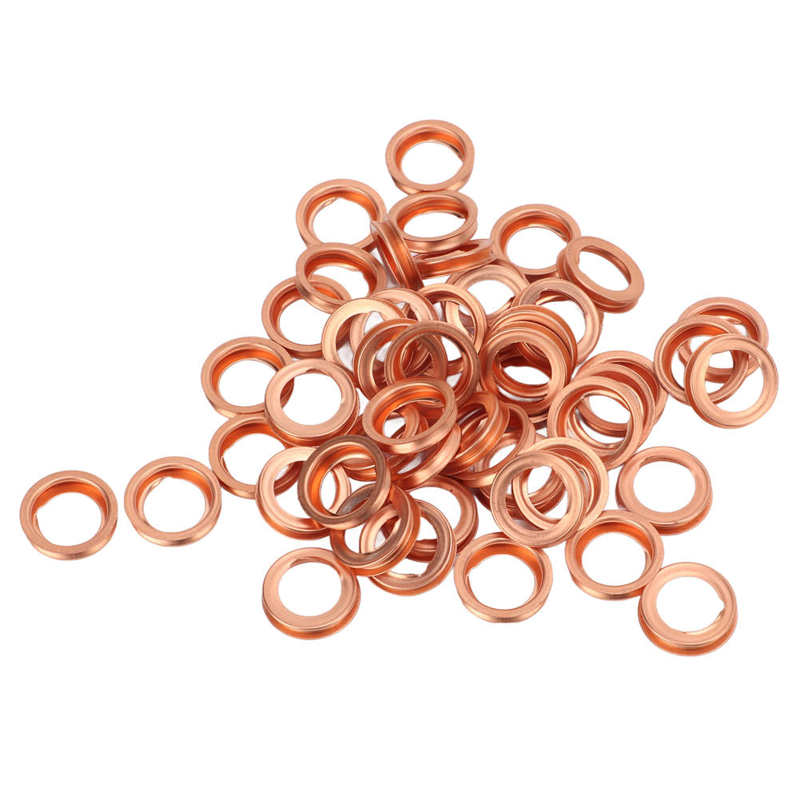 1102601M02 Engine Oil Crush Washers Lightweight Sturdy Stable Oil Resistant  Oil Drain Plug Gasket for Car