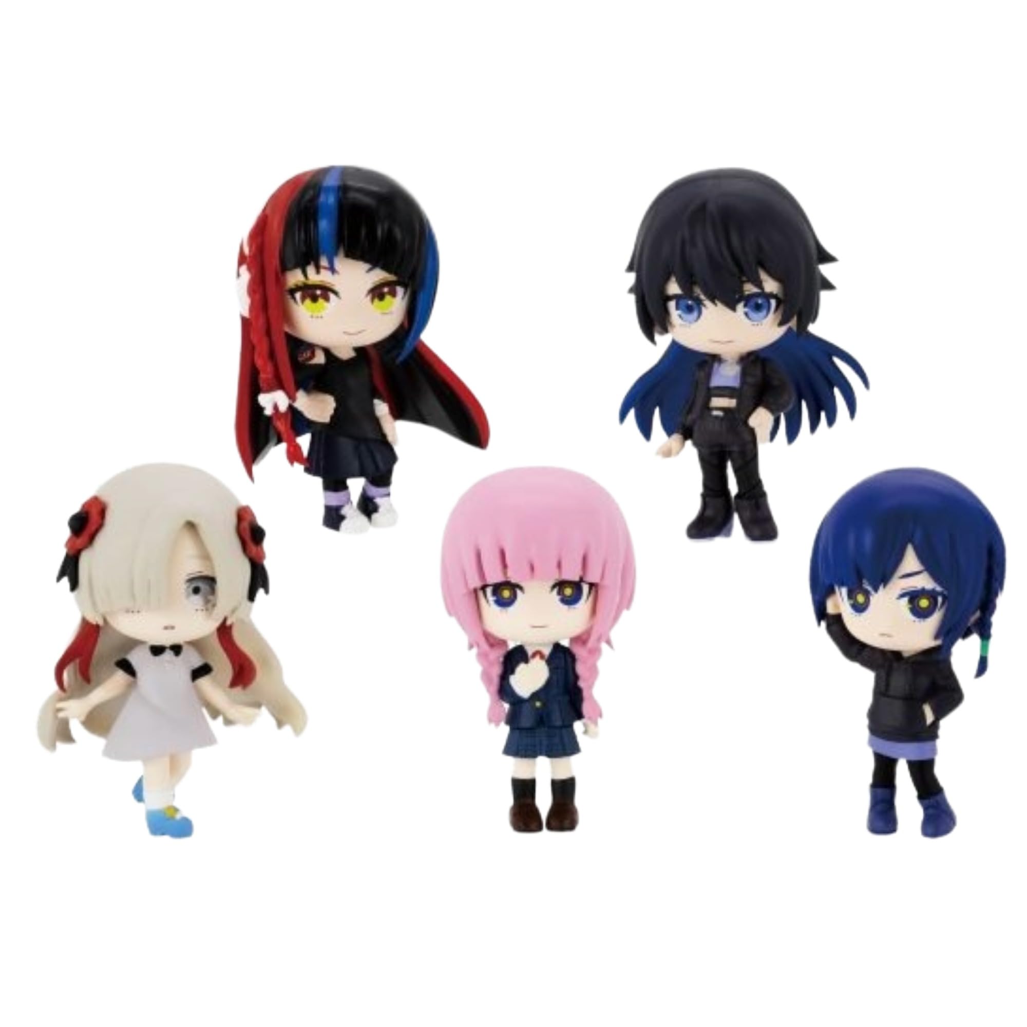 

Bushiroad Creative Kamitsubaki City Under Collection Figure RICH Complete Set of 5 Types Gacha Gacha Capsule Toy Figures Morisaki Kaho Tanioki