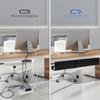 1PC Desktop Undertable Cable Rack Anti-extrusion Floor Cord Cover Self-Adhesive Durable Extension Wiring Duct Cable Protector