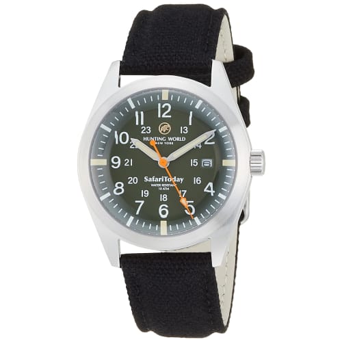 Hunting World HW555GR Men's Watch, Black