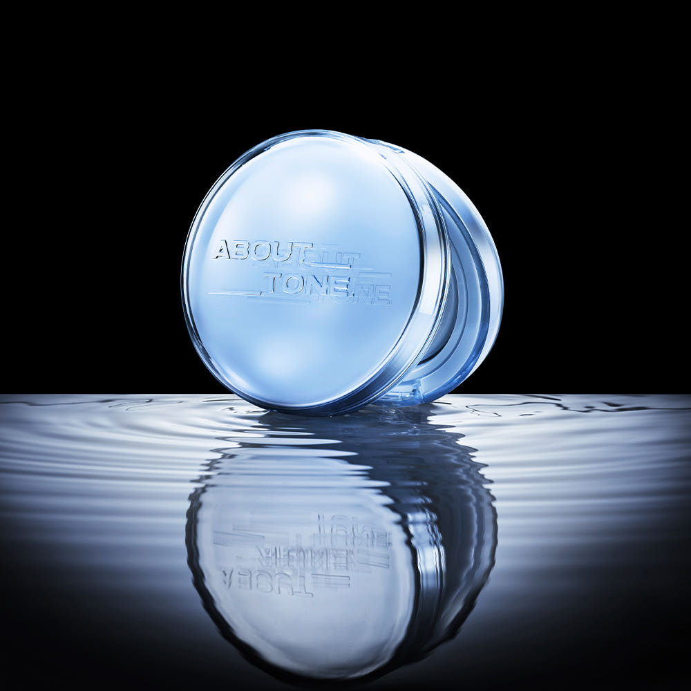 [ABOUT_TONE] Water Layer Fit Cushion SPF50+ PA++++ Hydrating Glow Cushion Foundation 14g x2 (Original + Refill)