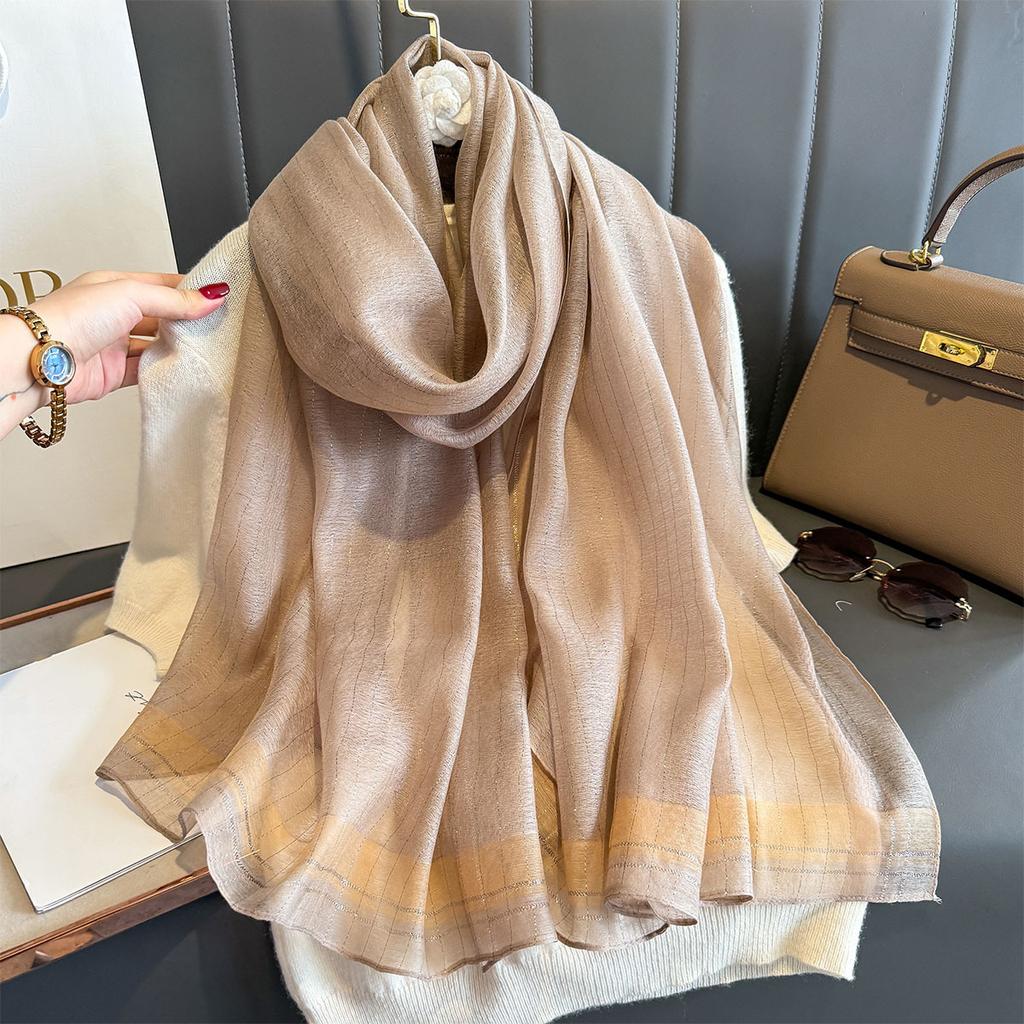 70*188cm Womens Scarves Lightweight Silk Scarf Shawls and Wraps for Evening Dresses Summer Beach Shawl gifts Soft Blanket Shawl