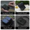 Shockproof Water Resistant EVA Protective Case for Thumb Action Cameras Secure Lock and Adjustable Straps