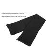 Knitting Long Holster Dustproof Protection Casing Cover Storage Bag Shotgun Spear Sock 54in Accessoryblack