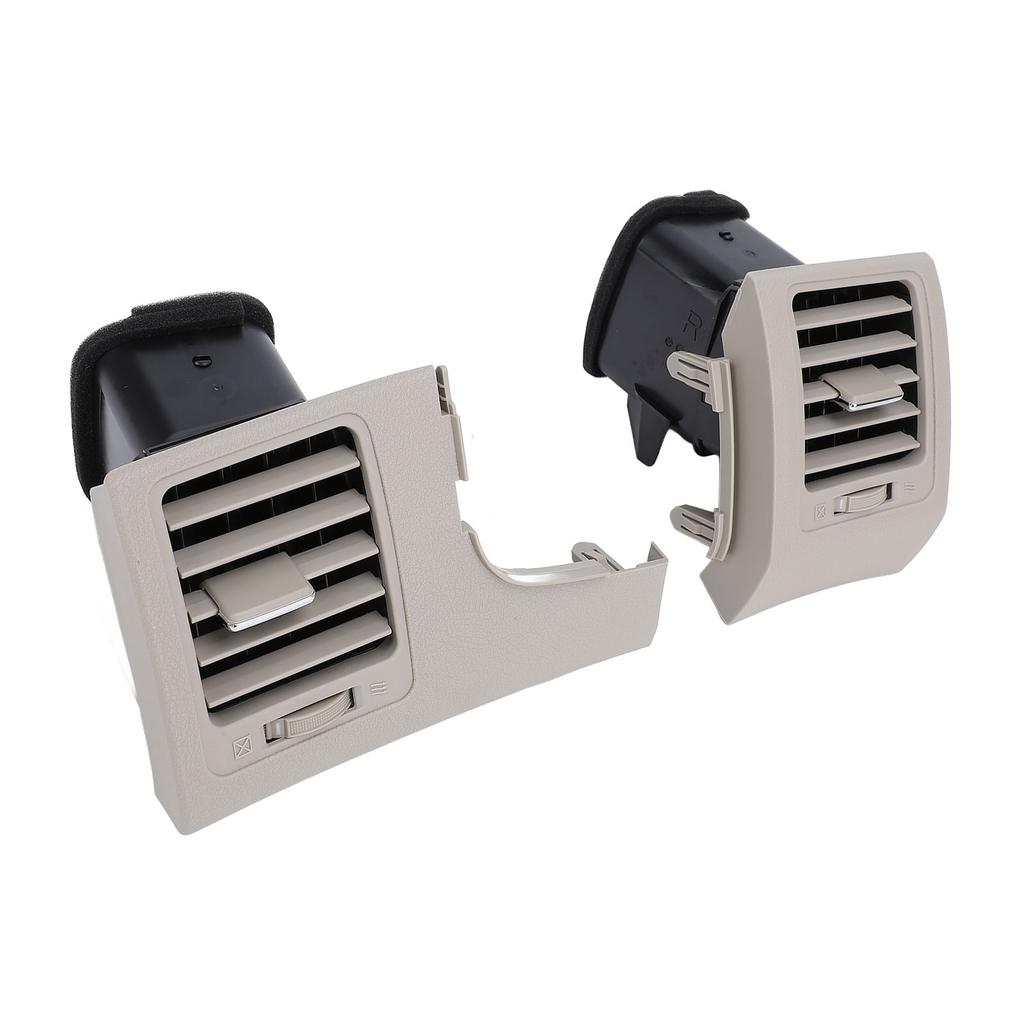 2Pcs Dashboard Air Conditioning Vent Outlet Left Hand Drive Driver Passenger Side Enhanced Airflow