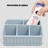 Sturdy Silicone Toothbrush Organizers for Family Use Featuring Multilayer Compartments and Travel Convenience Use