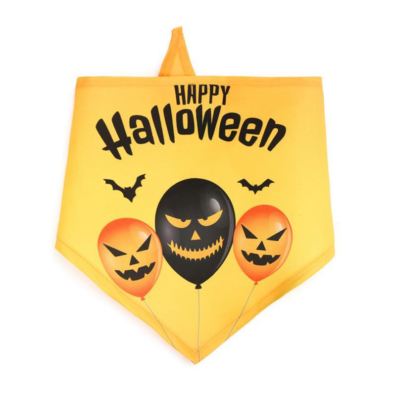 International Halloween Pumpkin Dog Bandana Scarf