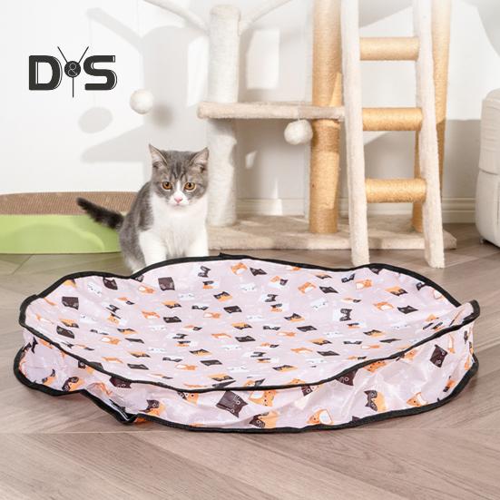 Interaktives Katzenspielzeug, automatischer, schnell rollender Ball mit Soundeffekten, Bewegungs-Zwitscher-aktivierter Bewegungsball für den Innenbereich, Katzenspielzeug