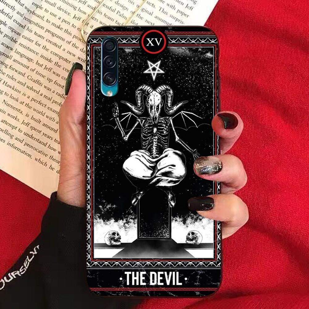 Devil Satan Phone Case For Samsung A 10 11 12 13 20 21 22 30 31 32 40 51 52 53 70 71 72 73 91 13 Shell