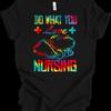 Nursing Heart T Shirt Do What You Love Design Vintage Streetwear Comfortable Casual Stylish Slightly Designer Clothes