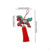 Car Rearview Mirror Decoration, Horse Ornament for Chinese Year, Spring Festival,