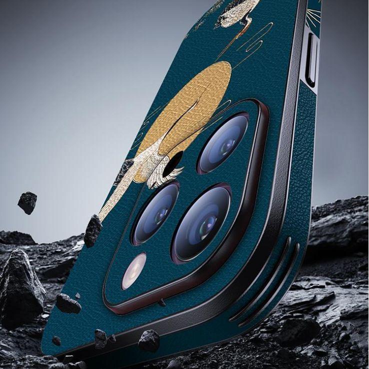 Applicable to Apple 17 mobile phone case new high-end leather iPhone16promax anti-drop 15 all-inclusive 13/12