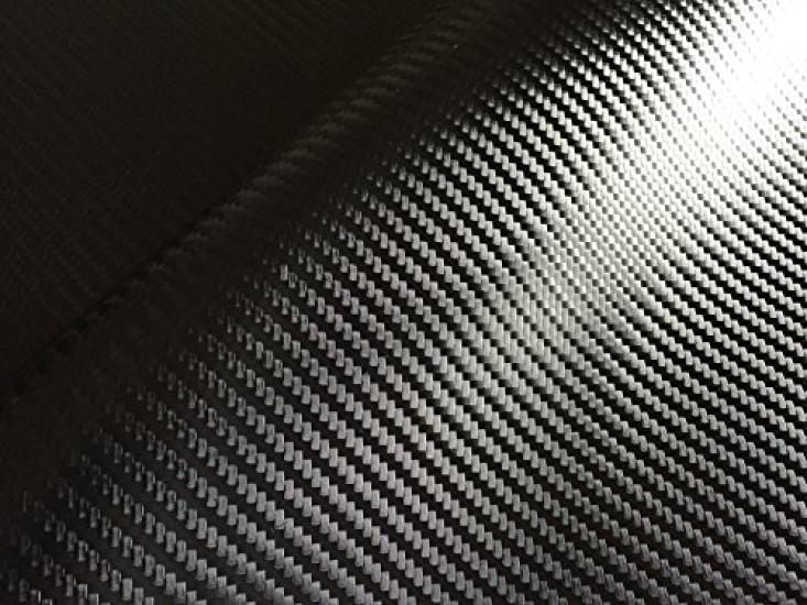 Synthetic Leather Carbon Leather 92 X 44 Cm Fabric, (black)