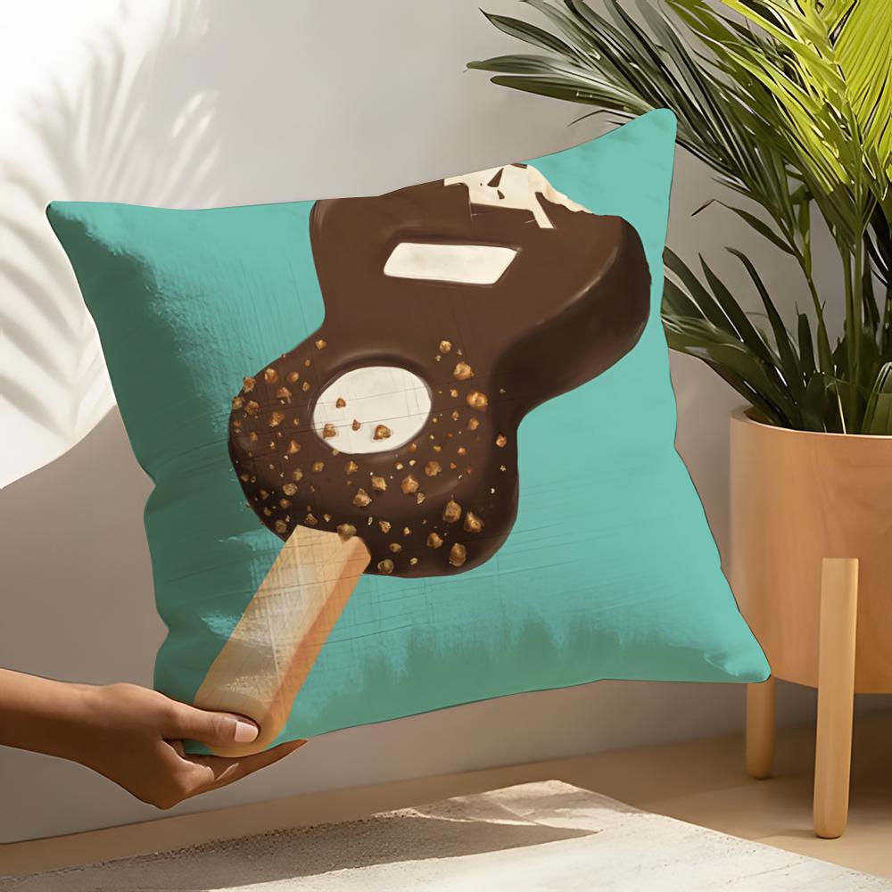 3 Funny Quirky Musical Instrument Patterns Pillow Case Home Living Room Decoration Linen Pillowcover Pillow Cases Cushion Cover