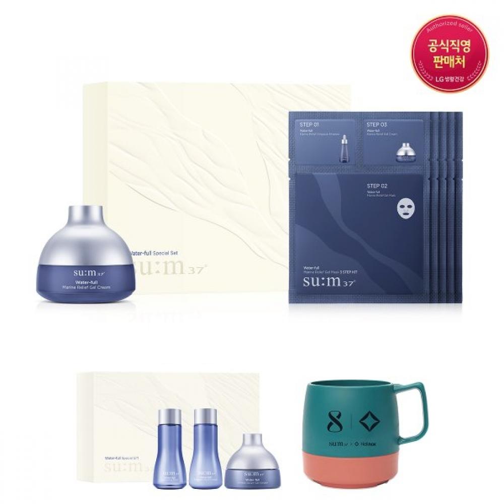 Su M37  Waterfull Gel Cream 120ml Set Large Capacity Single option