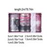 10Roll/Box Flower PET Tape Lace Masking Tape DIY Scrapbooking Sticker Journal Diary Aesthetic Stationery Campus gift