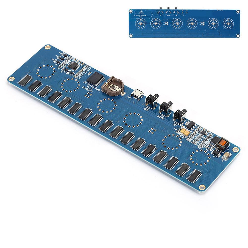 STM8S005 Control DC 12V 1A Electronic IN14 Tub Nixie Placă de circuite LED PCBA Chip RGB USBMicroUSB