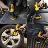 7PCS Electric Drill Brush Accessory Set Electric Drill Brush Cleaning Tool Kit Used for Cleaning Tires and Car Disc Gap Brushes