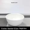 Shengxinhui Commercial White Ceramic Restaurant Bowls