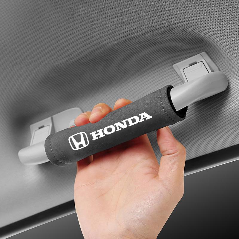 

1pcs Car Interior Handle Protect Cover Roof Pull Gloves For Honda Mugen Jazz Insight Freed Fit CRV Civic Accord City Accessories