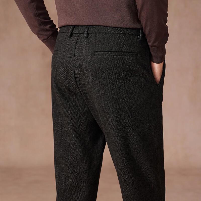 Zhuangji Men's Casual Straight-Leg Pants JGD5X4R9005