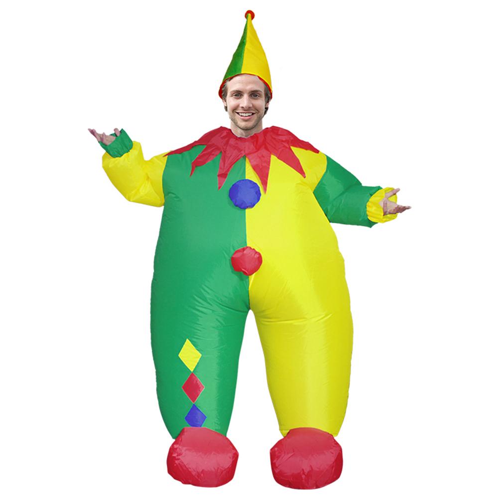 New clown inflatable costume, funny suit