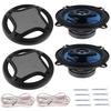 2Pcs 3-Way Coaxial Car HiFi Full-Range Speaker