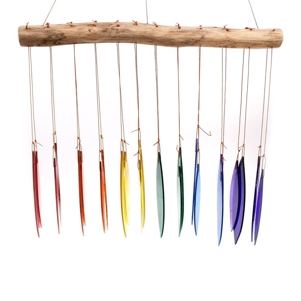 Wind Chimes Rainbow Glass Assorted