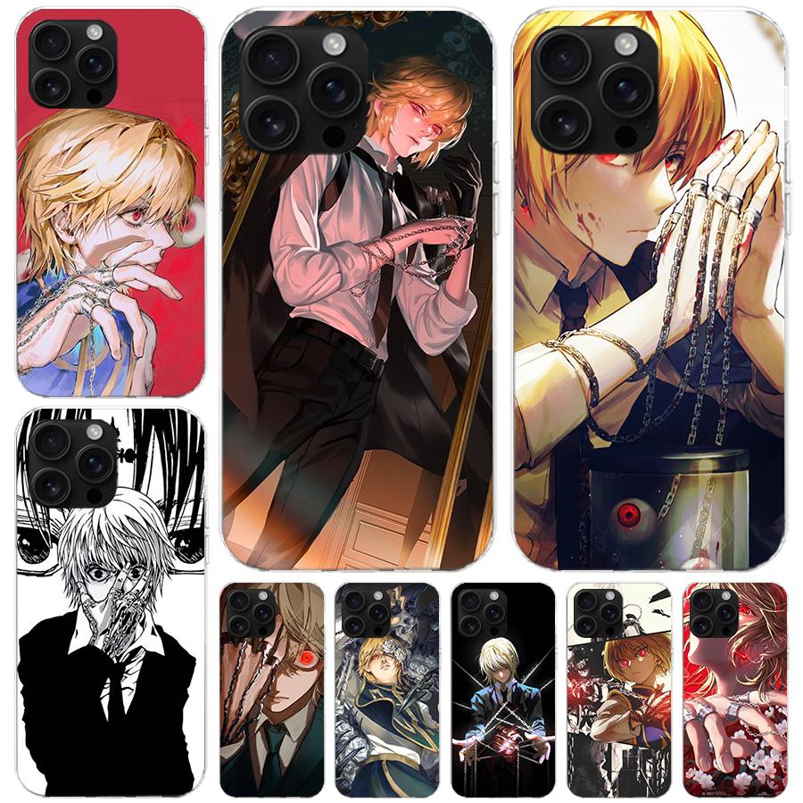 Huner X-Hunters Kurapika Soft Phone Case For IPhone 11 17 Air 16E 16 Pro Max 15 + 14 Plus 13 Mini 12 Apple 7 SE 8 Fundas Coque 1