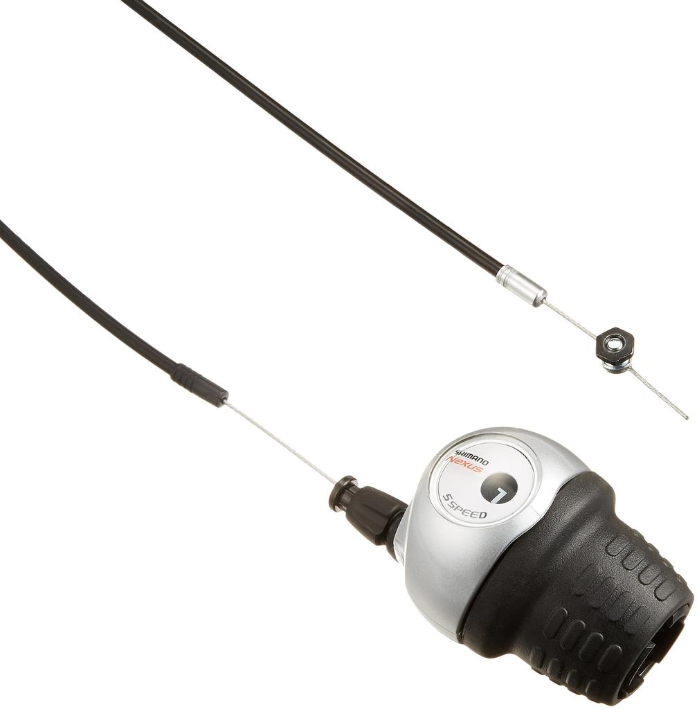 Shimano Shifting Internal Black Outer Lever, 5-Speed, Silver, 1910x1700, Cable, SL-5S30