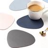 Tvar Kuchyňská podložka Kapka Podložka Odolná Minimalistická Protiskluzová podložka Kožená prostírání Kávové doplňky Barva Stůl Pevná Teplo