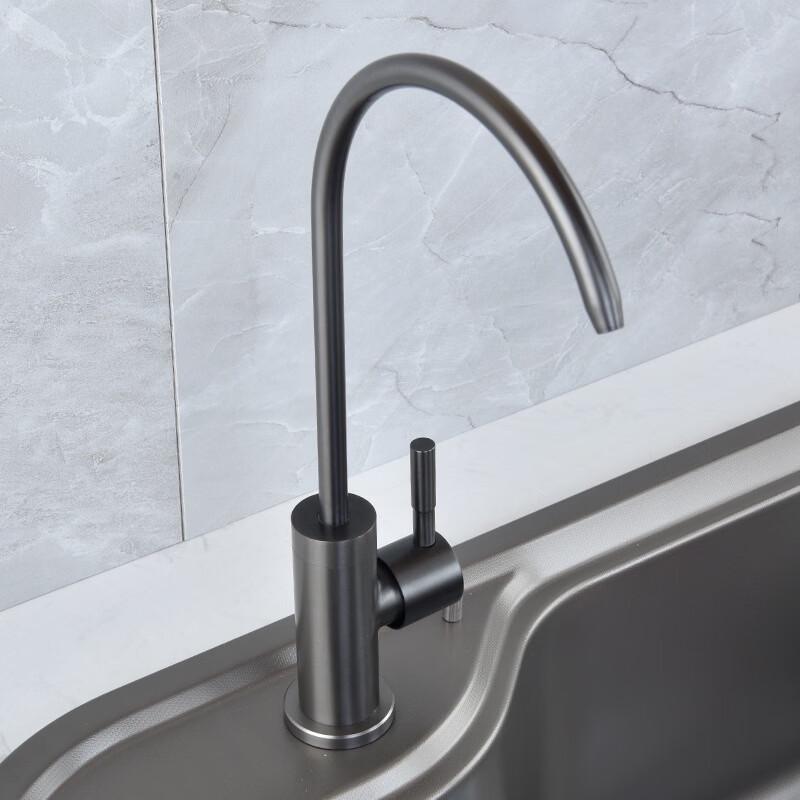 Gunmetal Grey 304 Stainless Steel Direct Drinking Faucet