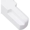 Window Sash Lock, Aluminum Alloy T Type Sliding Window Latch, Great Performance Durable Proof Safety Lock for Home Child Security(white)