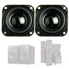 Upgraded 40mm 1.5" Full Ranges Speakers DIY Sound Mini Speakers 4Ohm Internal Magnetic Speaker for Home Theater Durable