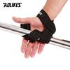 Aolikes 1 Pair Weight Lifting Wrist Straps Fitness Bodybuilding Training Gym Crossfit Lifting Straps With Non Slip Flex Gel Grip