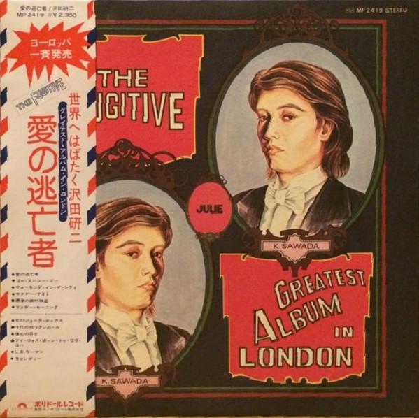 

LP Record SAWADA KENJI Ai no toubousha MP2419 POLYDOR 12 1975 Japan Obi Japanese PopRock Used