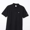 Champion Polo Short One Point Short Sleeve Polo 2XL Shirt, Sleeve, 100% Cotton, Embroidered, Logo, Shirt, Basic, C3-Z358Z, Men's, Black,