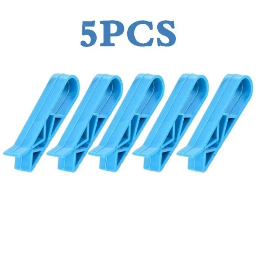 Clip Garbage BinHousehold Kitchen Bathroom Office Bedroom Multifunctional Anti Slip Food Storage Garbage Bag Fixing Clip 5PCS