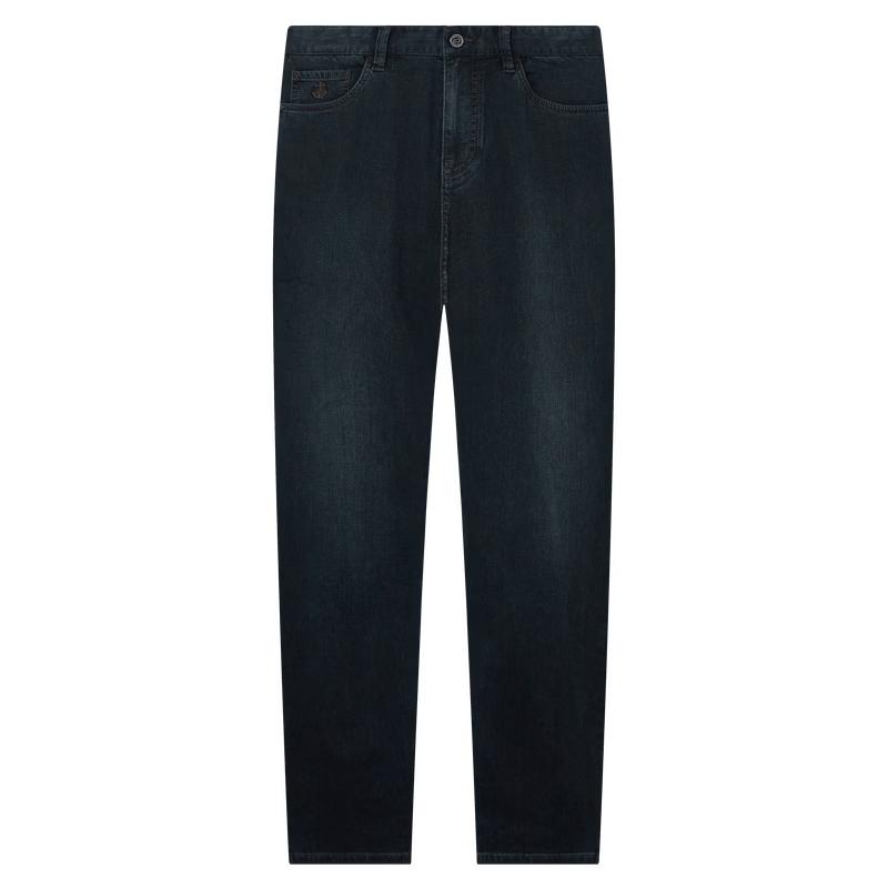 JOEONE Men's Silk-Blend Straight-Leg Jeans