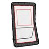 Lacrosse Rebounder for Backyard, 4x7 Ft Volleyball Bounce Back Net, Pitchback Throwback Baseball Softball Return Training Screen, Adjustable Angle