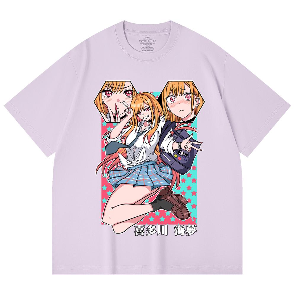 230 Gsm 100% Cotton My Dress-Up Darling V3 Marin Print Unisex Heavy Cotton T Shirt