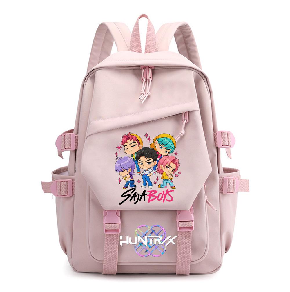 Rucsac Desene Animate Kpop Demon Hunters Imprimat pentru Adolescent Băiat Fată Ghiozdan Școlar Copii Elev Rucsac pentru Cărți Femei Geantă de Călătorie Copil Cadou Rucsac