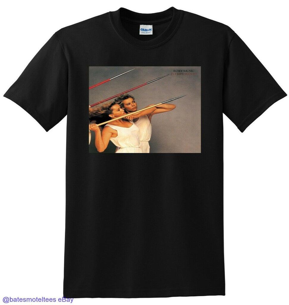 roxy music flesh and blood t shirt