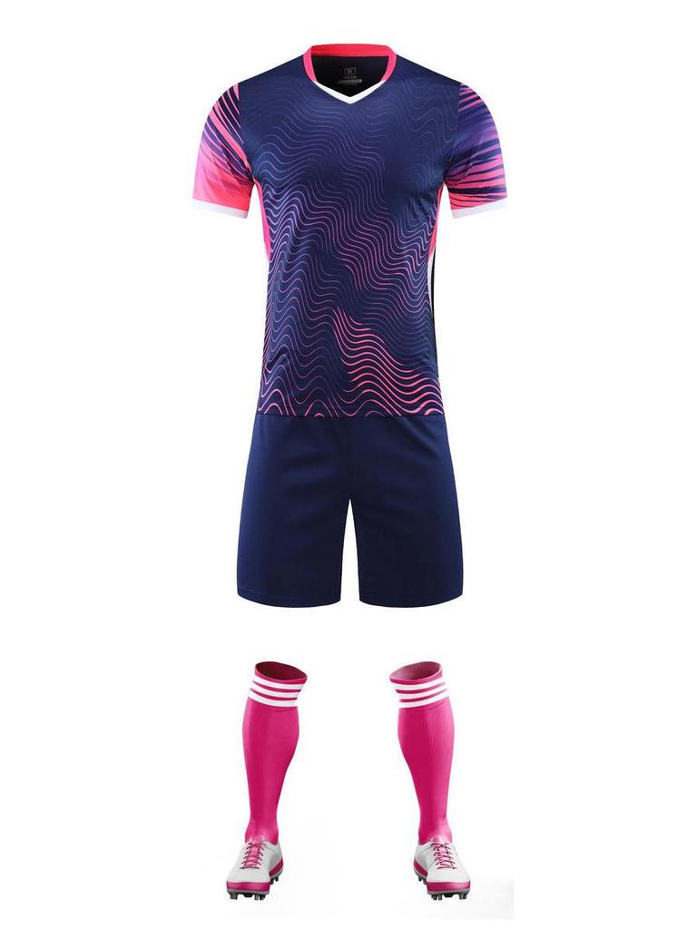 Adult & Youth Football Training Jersey Set for Team Competitions