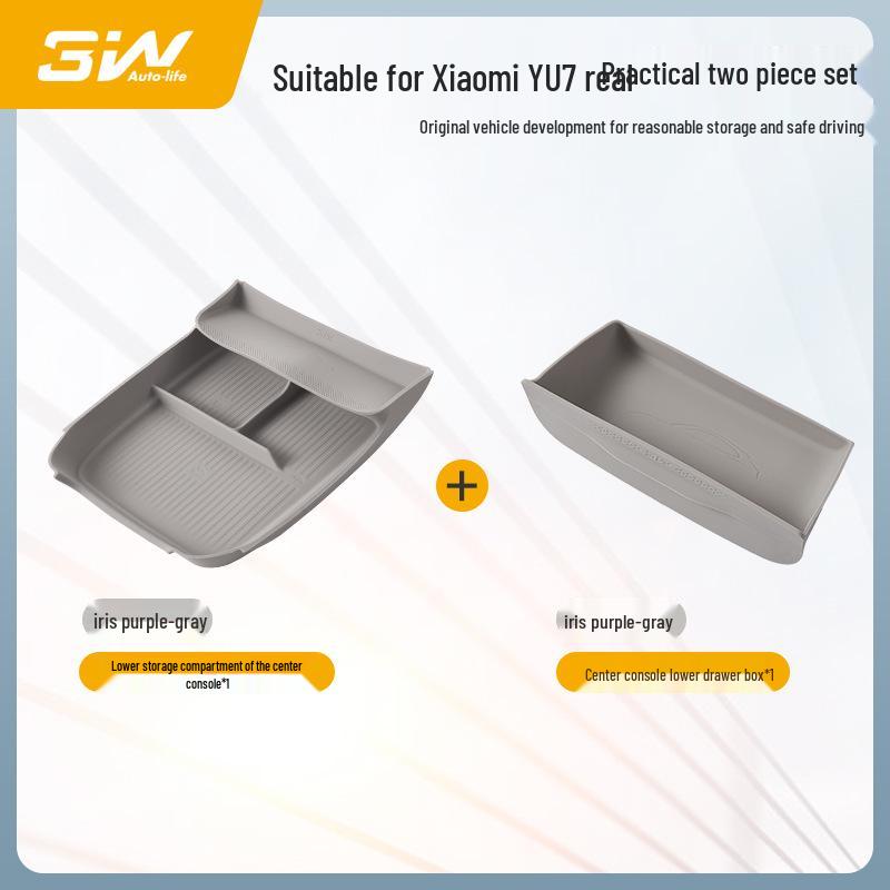 3W Xiaomi YU7/SU7/Ultra Center Console Armrest Storage Box