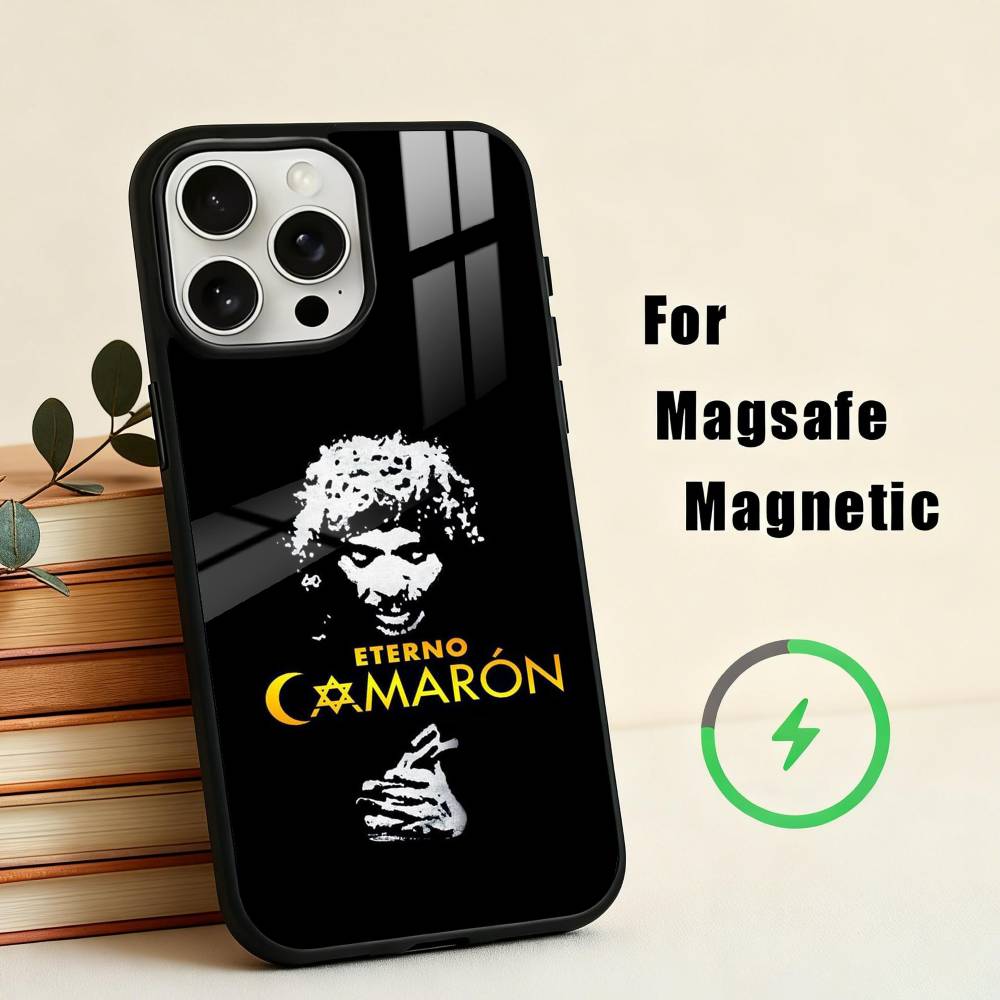 C-Camaron D-De L-La Isla   Phone Case For iPhone17,16,15,14,13,12,11 Plus,For Magnetic Wireless Charge Cover