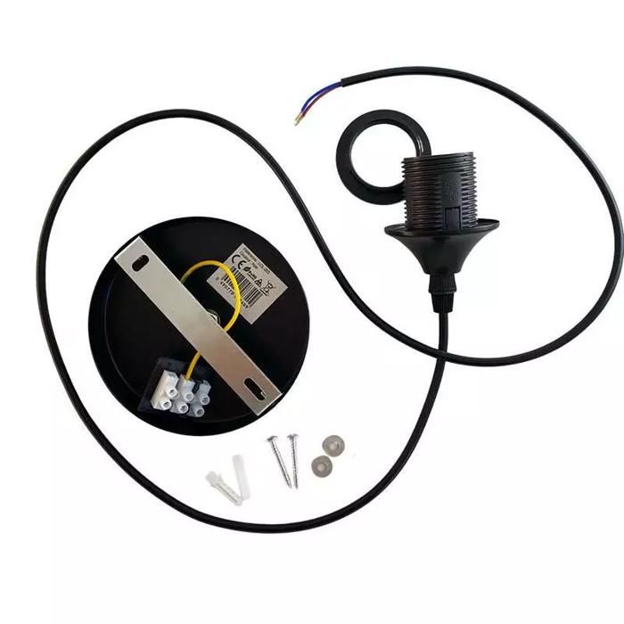 Suspension luminaire Or Doré Diamètre 210mm douille E27 avec Câble 1,1m Suspensions d'éclairage intérieur idéale lustre LCL-213