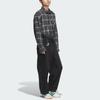 adidas Originals Skate FW24 Skt Denim Pant Series Lace-Up Sports Straight-Leg Jeans Men Jeans Dark-Denim-Black JV6944
