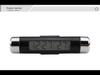 LED Backlit Car Air Vent Clip Thermometer and Clock Display
